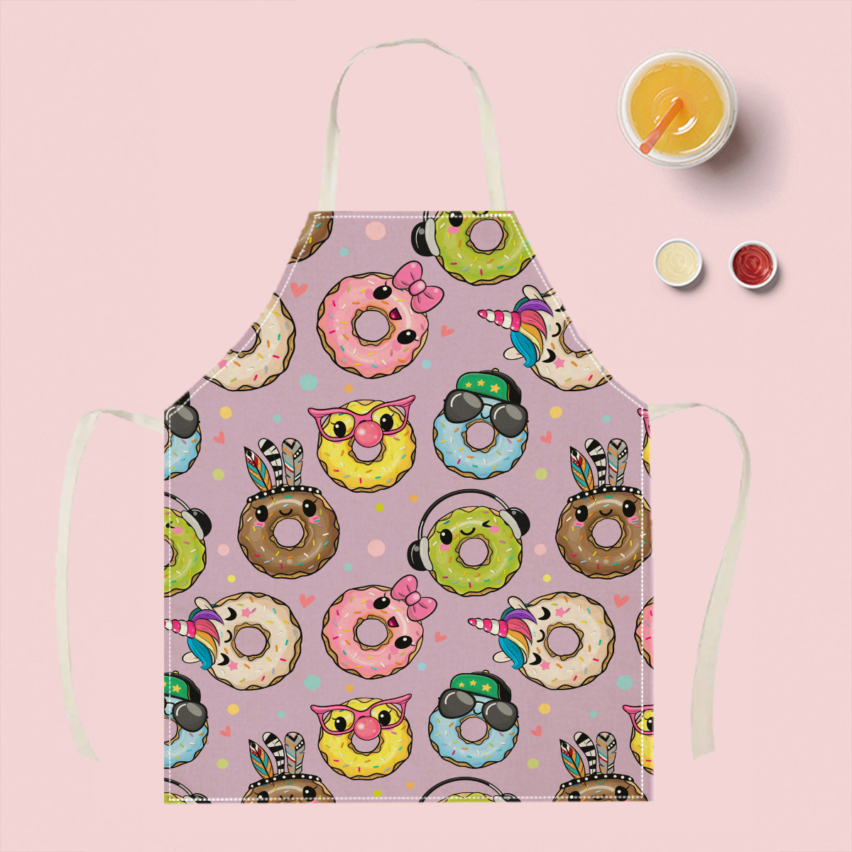 Home Cooking Ideas - 1 adet sevimli karikatür çörek önlük