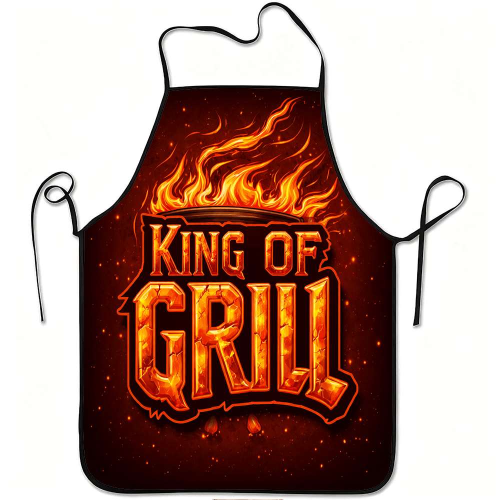 Home Cooking Ideas - 1 Adet Bbq King Önlüğü, Bbq