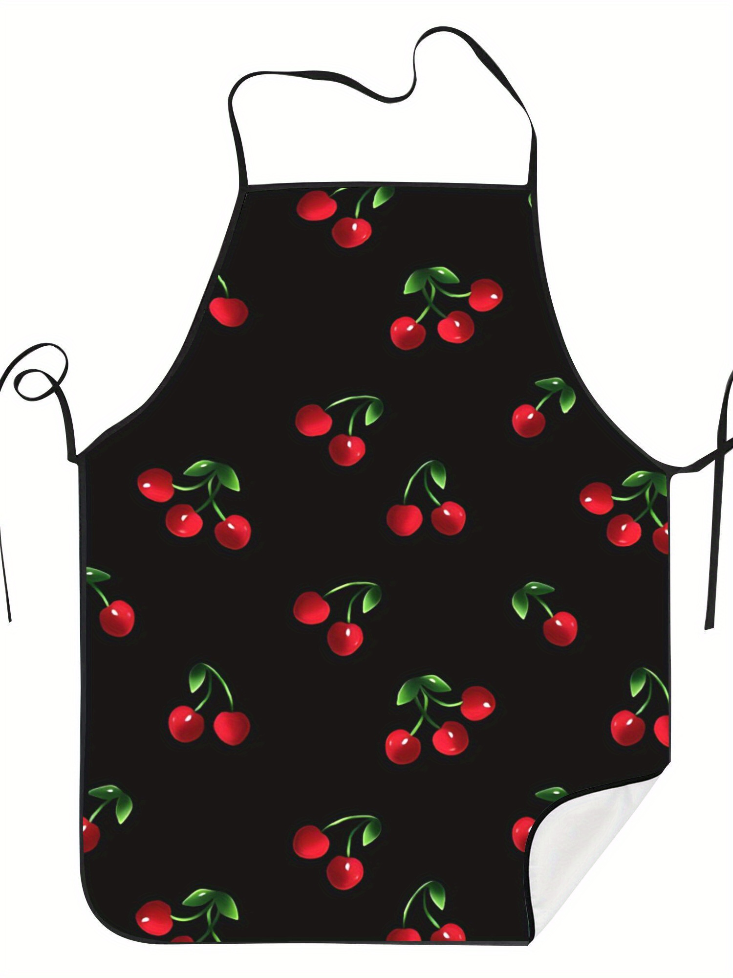Home Cooking Ideas - 1 Adet Eğlenceli Kiraz Desenli Retro