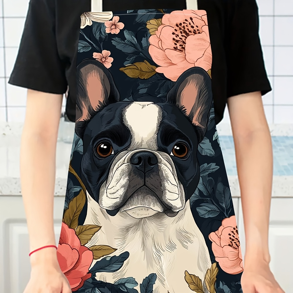 Fransız Bulldog Çiçek Desenli  - Home Cooking Ideas incelemesi ve fiyatı