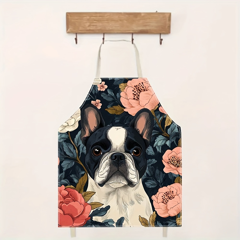 Fransız Bulldog Çiçek Desenli  - Home Cooking Ideas incelemesi ve fiyatı