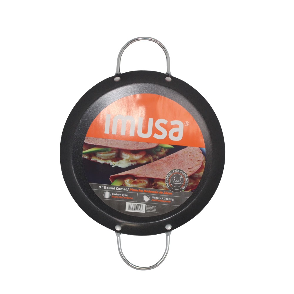9 inç Karbon Çelik Yapışmaz Yu - Comal Griddle Round incelemesi ve fiyatı