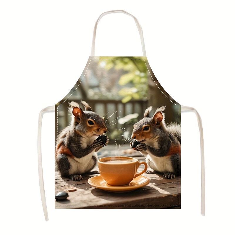 Keten Önlük Sincap Kahve Sahne - Home Cooking Ideas incelemesi ve fiyatı